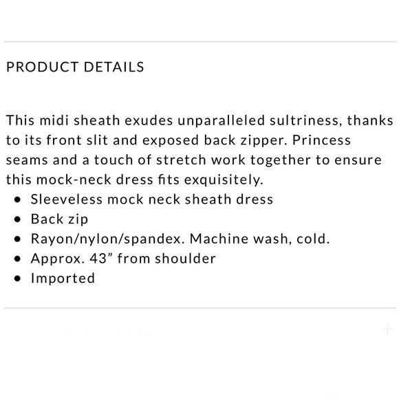 White House Black Market Mock Neck Sheath Dress 10 - Picture 14 of 16